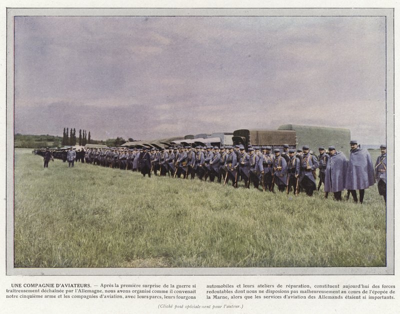A Company of Aviators by Jules Gervais Courtellemont