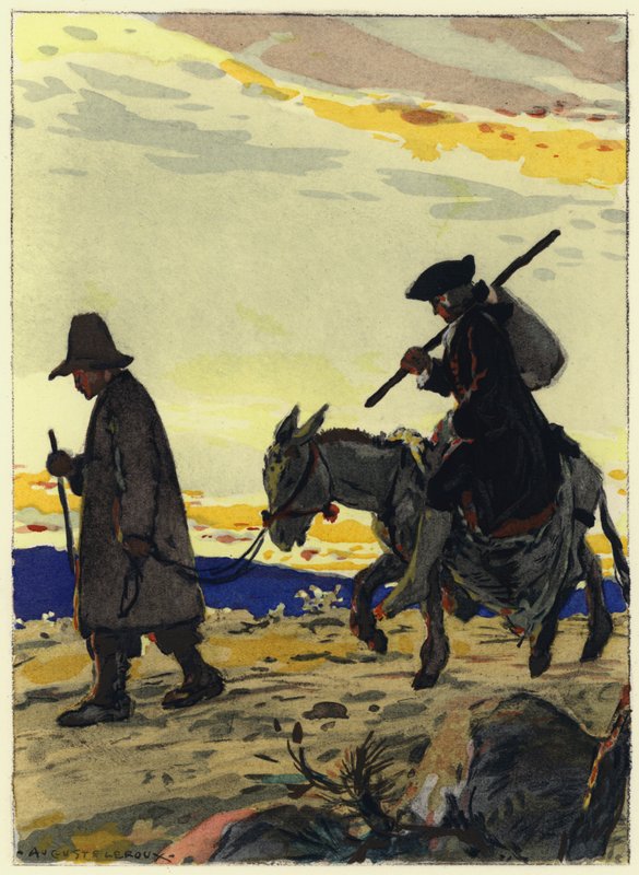 Illustration for Memoirs of Casanova by Jules Marie Auguste Leroux