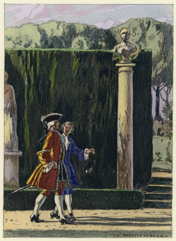 Illustration for Memoirs of Casanova by Jules Marie Auguste Leroux