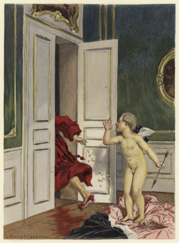 Illustration for Memoirs of Casanova by Jules Marie Auguste Leroux