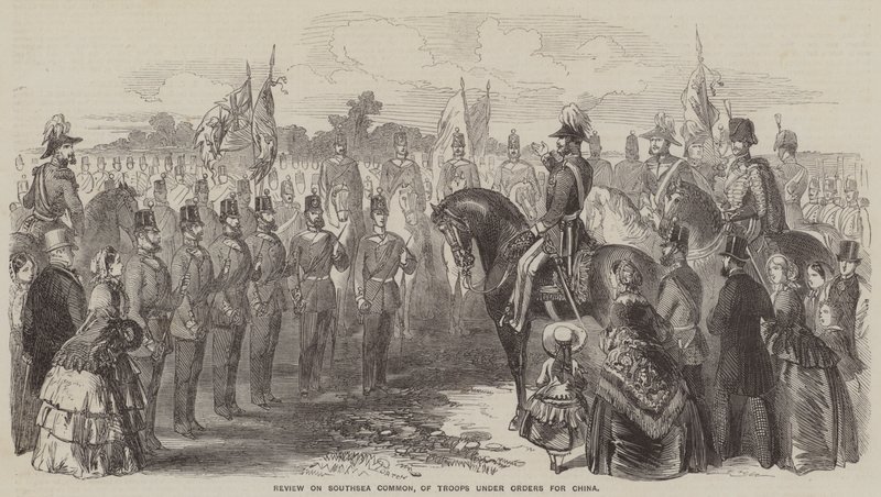 Review of Southsea Common, of Troops under Orders for China by Julian Portch