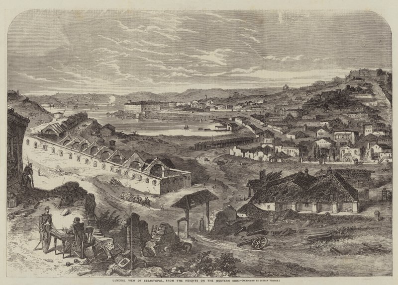 General View of Sebastopol, from the Heights on the Western Side by Julian Portch