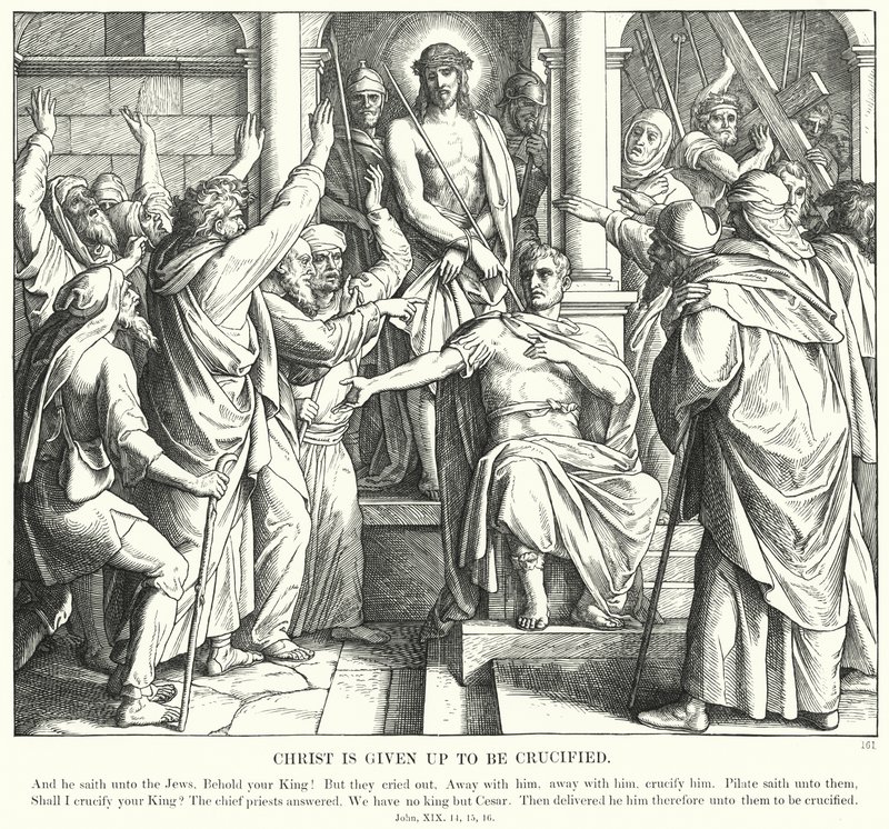Christ is Given up to be Crucified by Julius (after) Schnorr von Carolsfeld