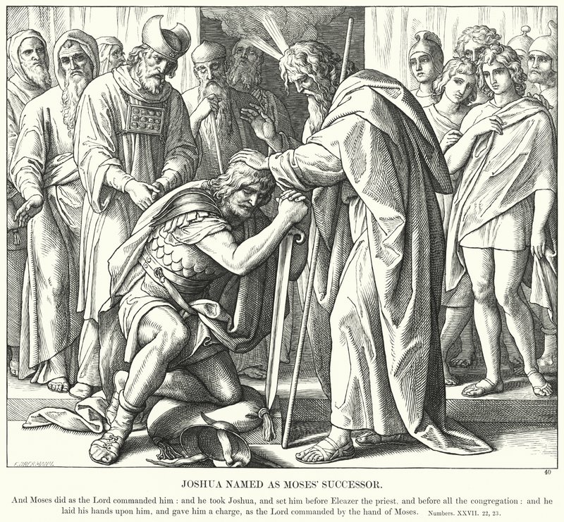 Joshua Named as Moses