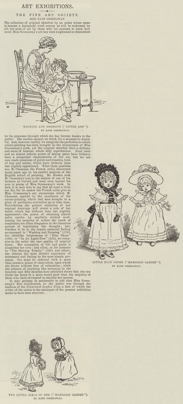 Illustrations by Kate Greenaway by Kate Greenaway