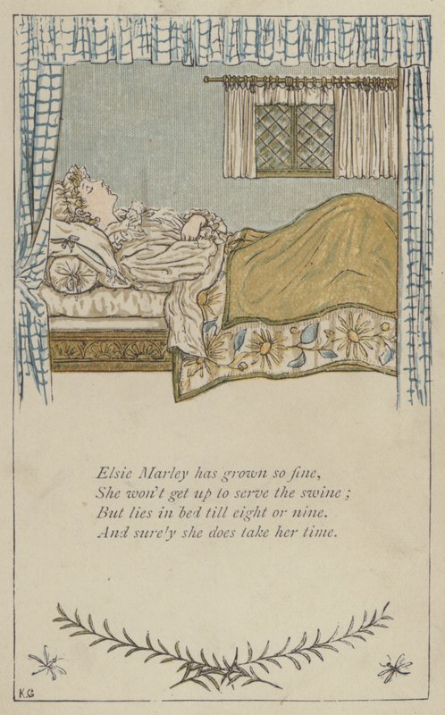 Elsie Marley Has Grown So Fine by Kate (after) Greenaway