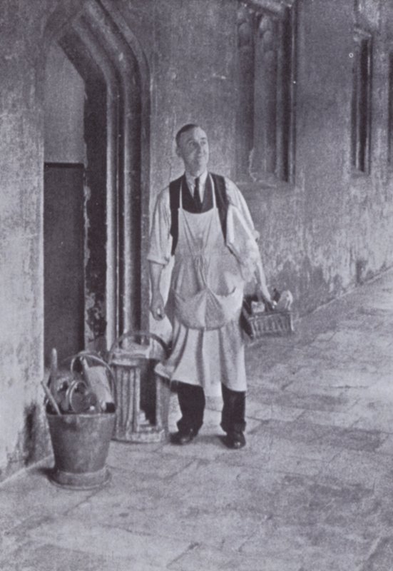 College Scout, Oxford by Laszlo Moholy Nagy