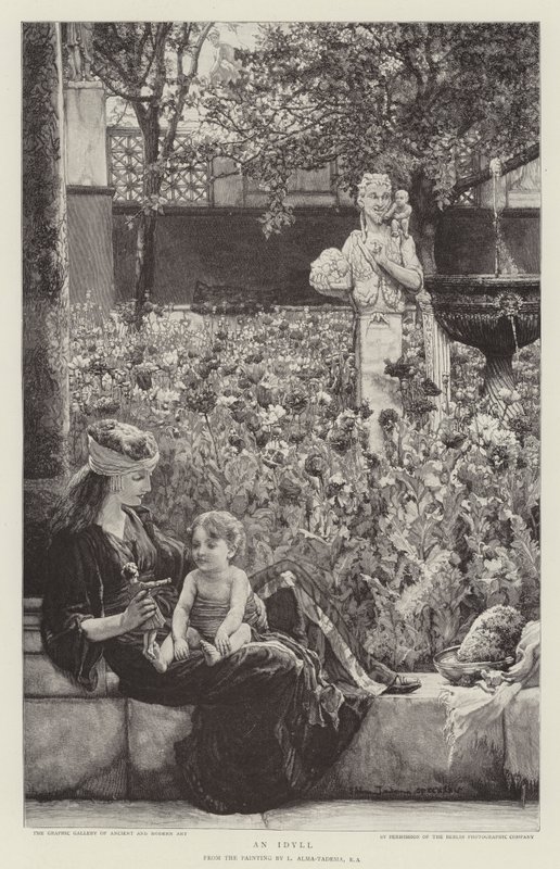 An Idyll by Lawrence Alma Tadema