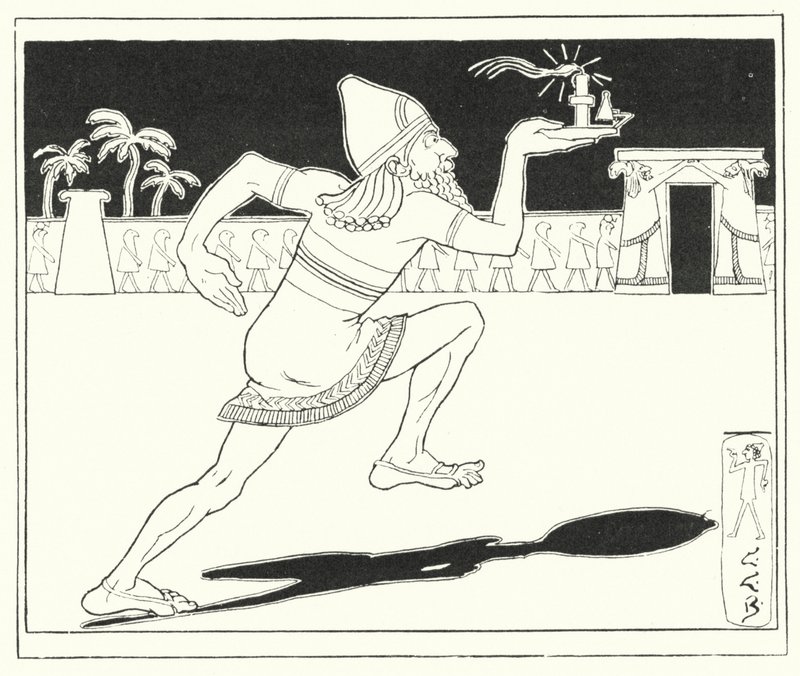 How Many Miles Is It to Babylon? Threescore Miles and Ten by Leonard Leslie Brooke