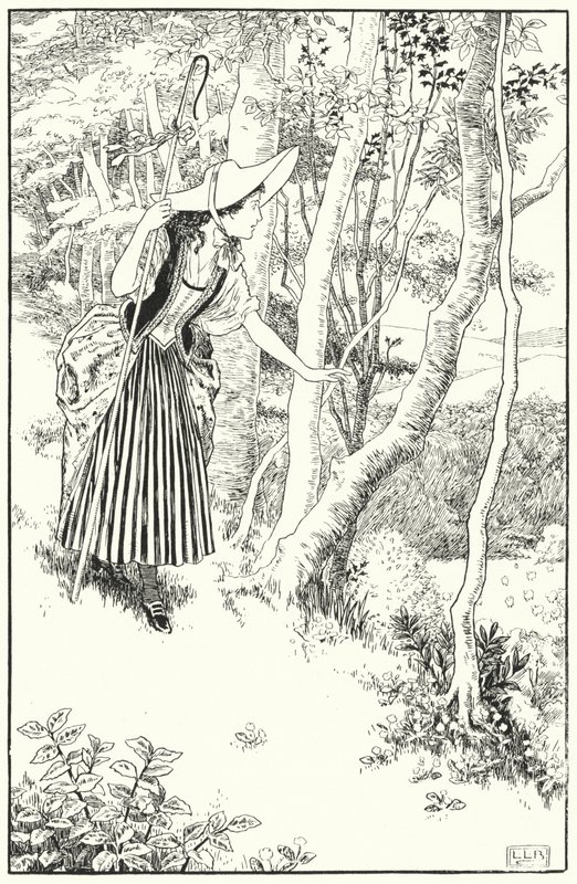 Little Bo-Peep by Leonard Leslie Brooke