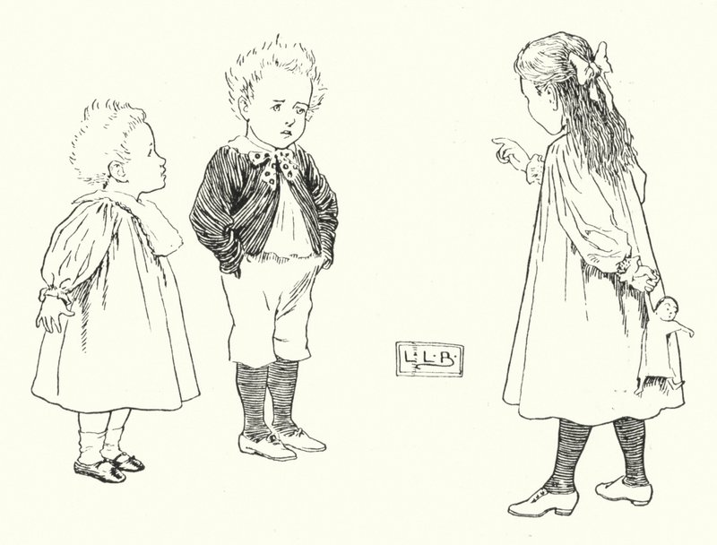 What are little boys made of, made of; what are little boys made of (engraving) by Leonard Leslie Brooke