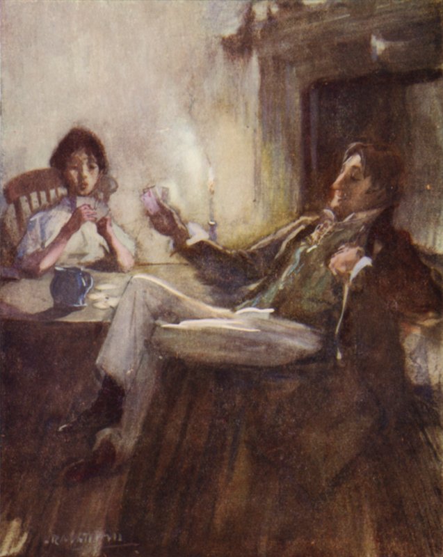 Dick Swiveller and the Marchioness by Leonard Raven Hill
