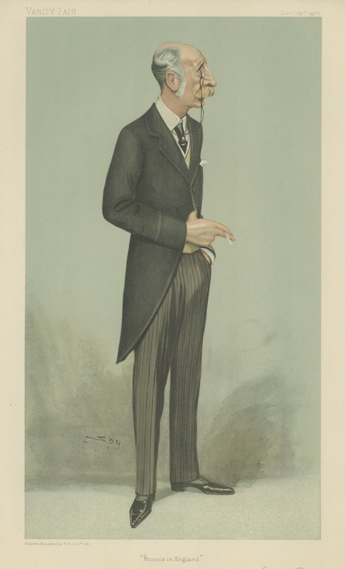 Count Alexander Konstantinovich Benchendorff by Leslie Matthew Ward