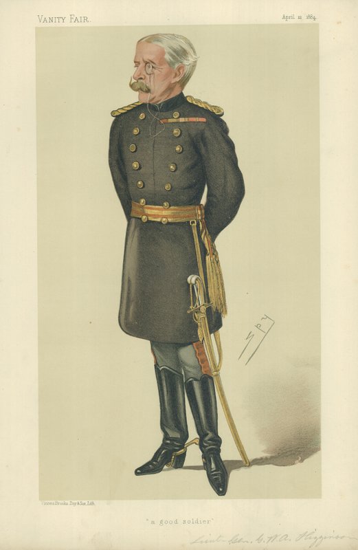 Lieutenant-General George Wentworth Alexander Higginson by Leslie Matthew Ward