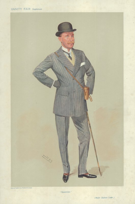 Major Eustace Loder by Leslie Matthew Ward