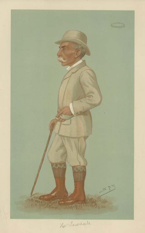Mr Alfred Austin by Leslie Matthew Ward