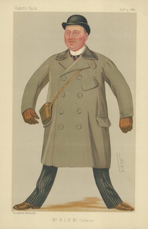 Mr Harry Leslie Blundell McCalmont by Leslie Matthew Ward