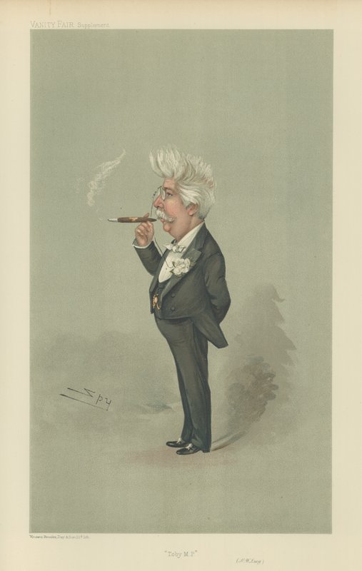 Mr Henry W Lucy by Leslie Matthew Ward