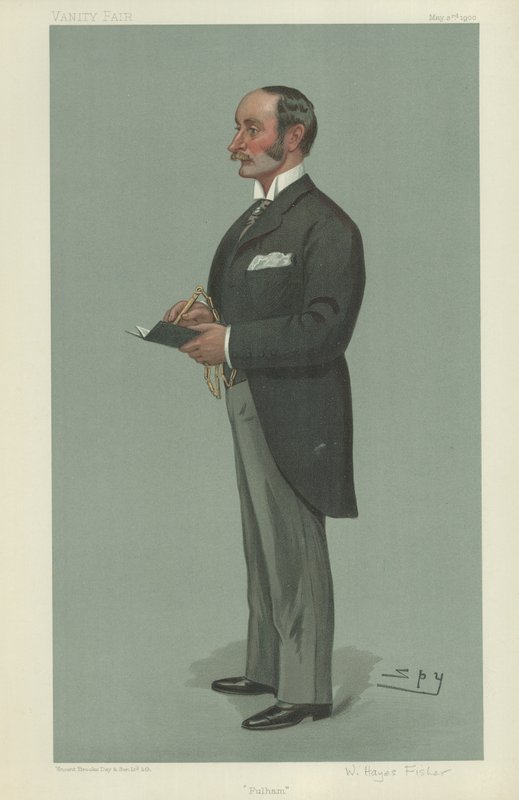 Mr William Hayes Fisher by Leslie Matthew Ward
