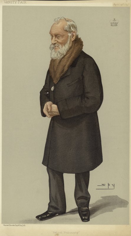 Portrait of William Thomson, Baron Kelvin by Leslie Matthew Ward