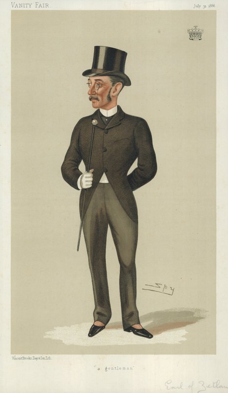 The Earl of Zetland, a Gentleman by Leslie Matthew Ward