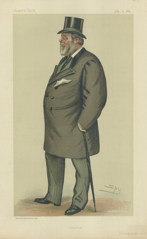 The Hon Charles Spencer Bateman Hanbury Kinkaid-Lennox by Leslie Matthew Ward