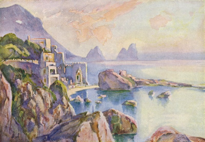The Island of Capri by Louis Burleigh-Bruhl