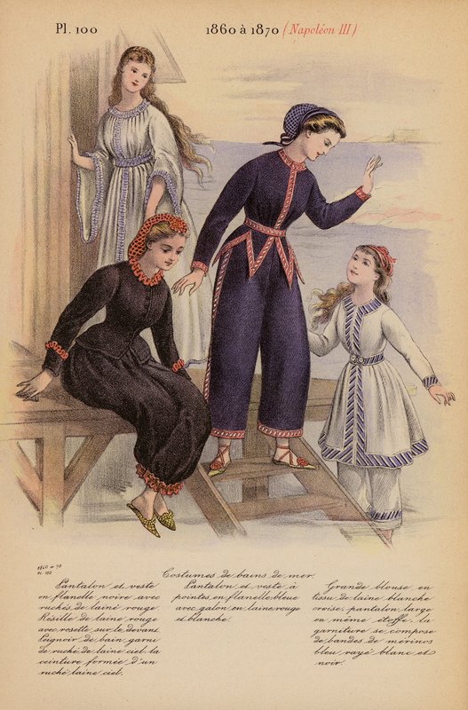 French fashion: 1860 to 1870, Napoleon III by Louis Colas