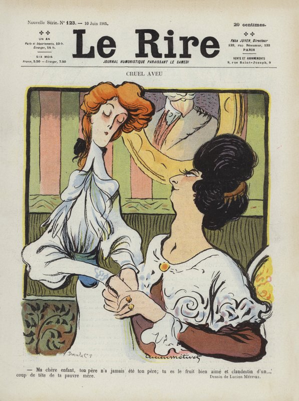 Illustration for Le Rire by Lucien Metivet