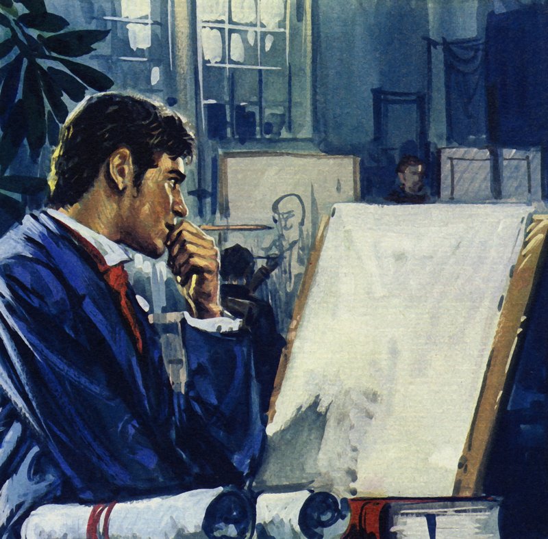 Manet was given a choice by his father: the civil service or the navy by Luis Arcas Brauner