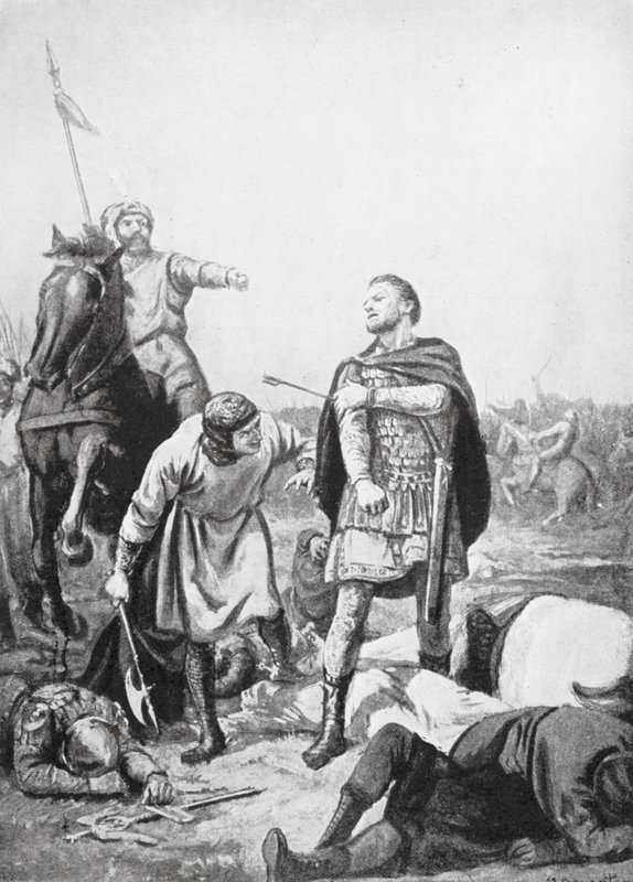 Capture of the Emperor Romanus Diogenes by Alp Arslan in 1071 by Margaret (after) Dovaston