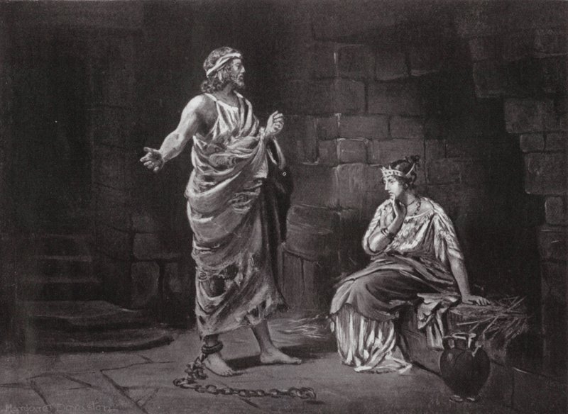 Pelopidas in Captivity by Margaret (after) Dovaston