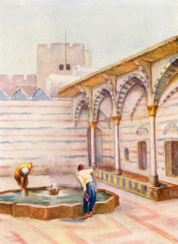 Mosque es Sinamiyeh, Damascus by Margaret Thomas