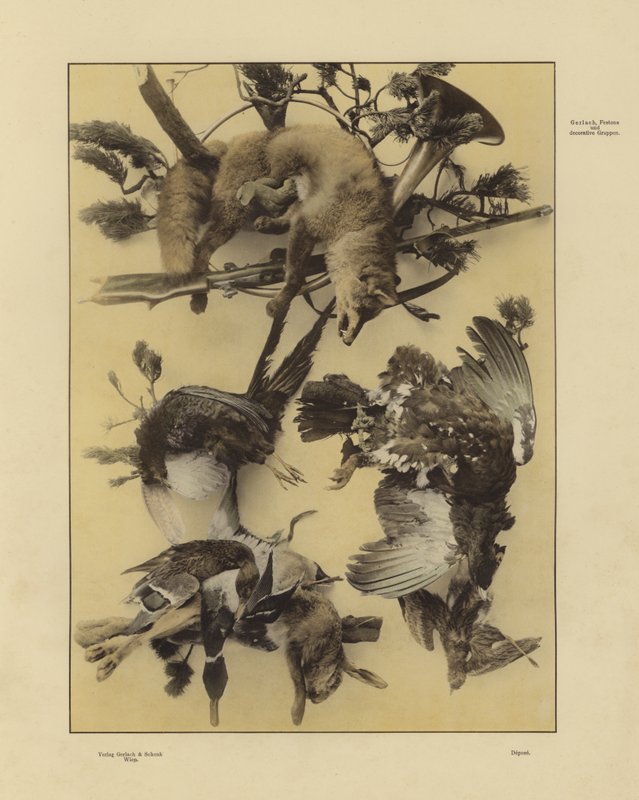 One of Martin Gerlach’s Festons and Decorative Groups by Martin senior Gerlach