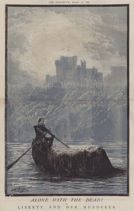 Alone with the Dead! or, Liberty and Her Murderer by Matthew