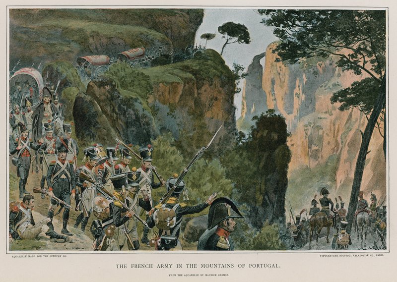 The French Army in the Mountains of Portugal by Maurice Henri Orange
