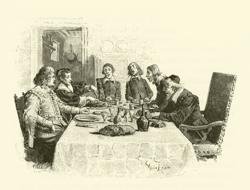 Illustration for The Three Musketeers by Maurice Leloir