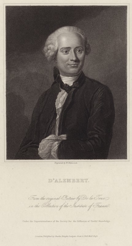 Portrait of Jean le Rond d