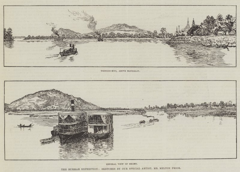 The Burmah Expedition by Melton Prior