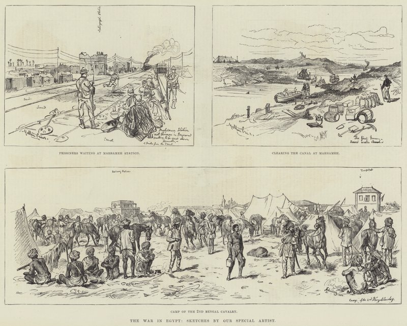 The War in Egypt by Melton Prior