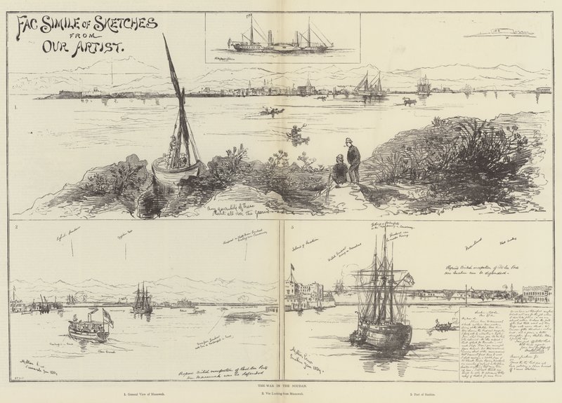 The War in the Soudan by Melton Prior