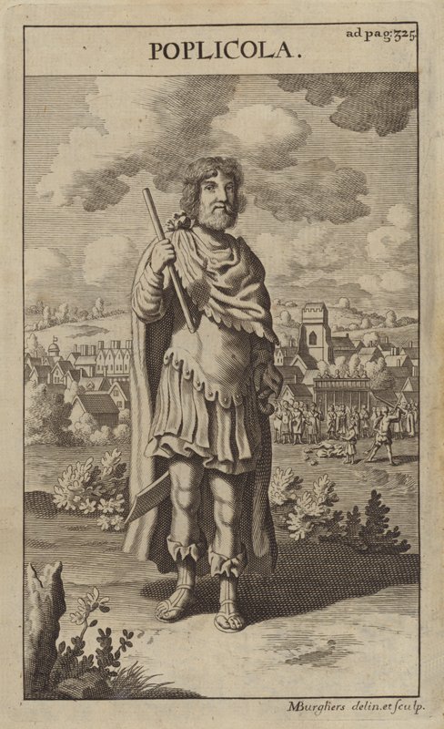 Publius Valerius Publicola, Roman consul by Michael Burghers