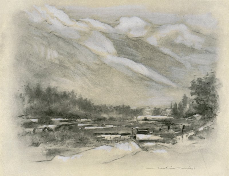 Neighbourhood of Chamounix by Mortimer Ludington Menpes