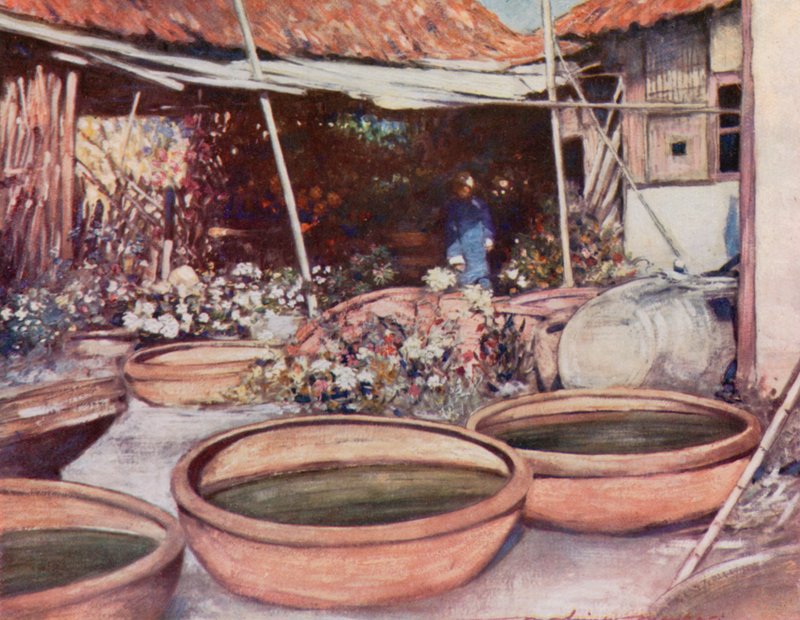 Nursery Garden by Mortimer Ludington Menpes