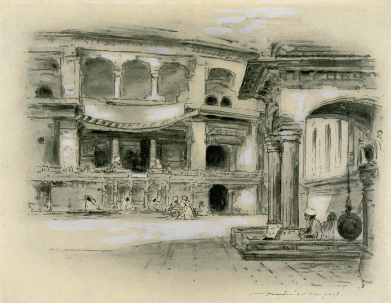 Town of Amritsar by Mortimer Ludington Menpes