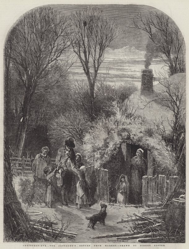 Christmas-Eve, the Cottager
