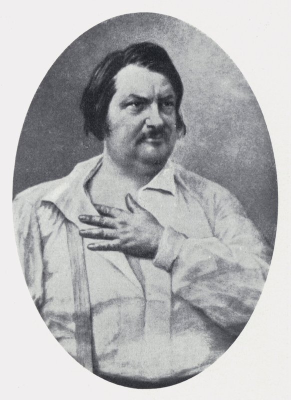 The poet Honore de Balzac by Nadar