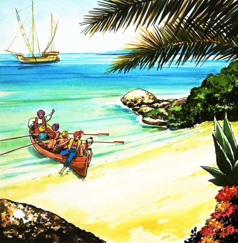 Sinbad the Sailor by Nadir Quinto