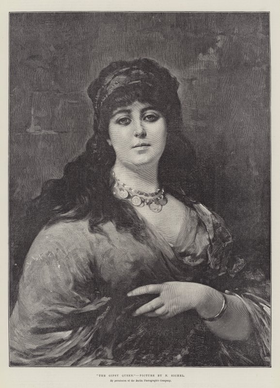 The Gipsy Queen by Nathaniel Sichel
