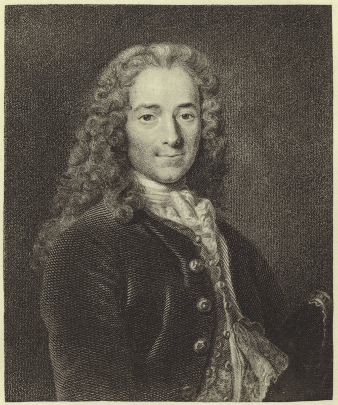 Voltaire by Nicolas de Largillière